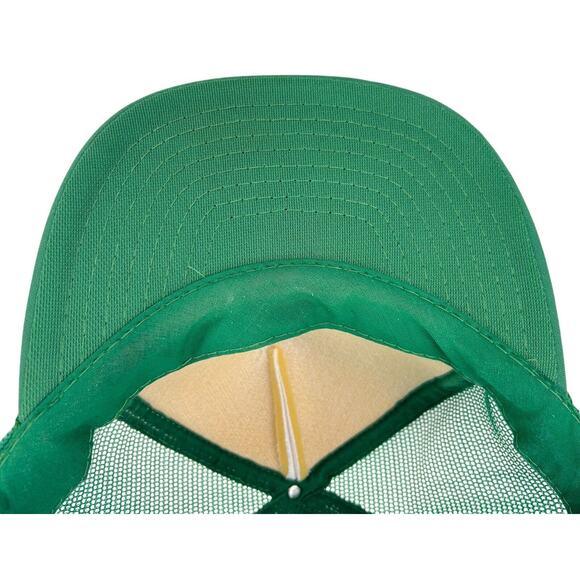 Vintage Snapback Trucker Hat Lindeman John Deere WA State Pioneer Power Show - Picture 8 of 9